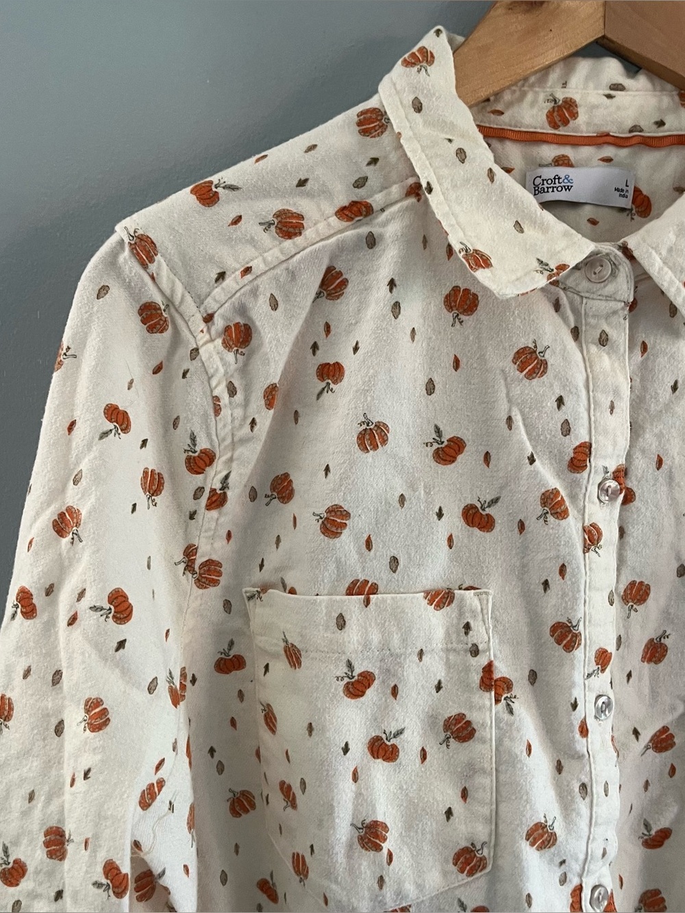 Fall Button Down Shirt - Picture 2 of 8